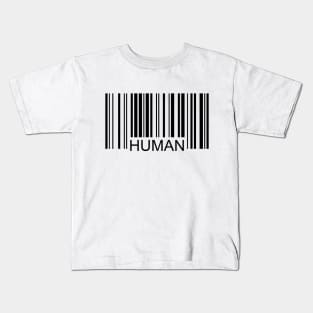 Human Barcode Kids T-Shirt